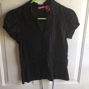 Black XS dress shirt